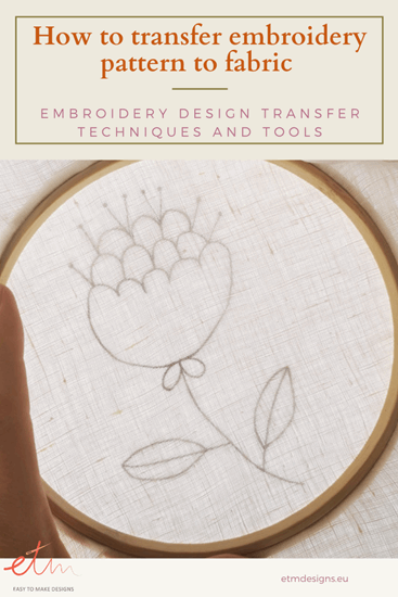 How to transfer embroidery pattern to fabric. Embroidery design transfer techniques and tools 5 How to transfer pattern to fabric